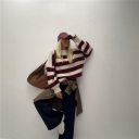 maglione morbido a riga canada